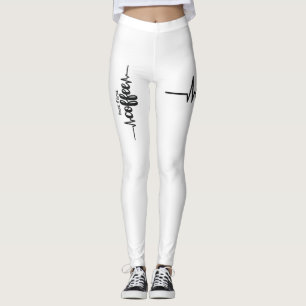 Mais d'abord Leggings Café pour les Amoureux du Ca