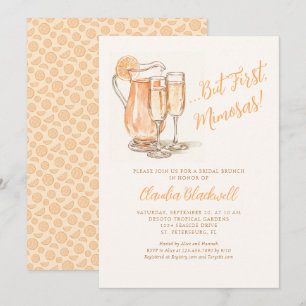 Mais D'Abord Mimosas Brunch Invitation De Douche N