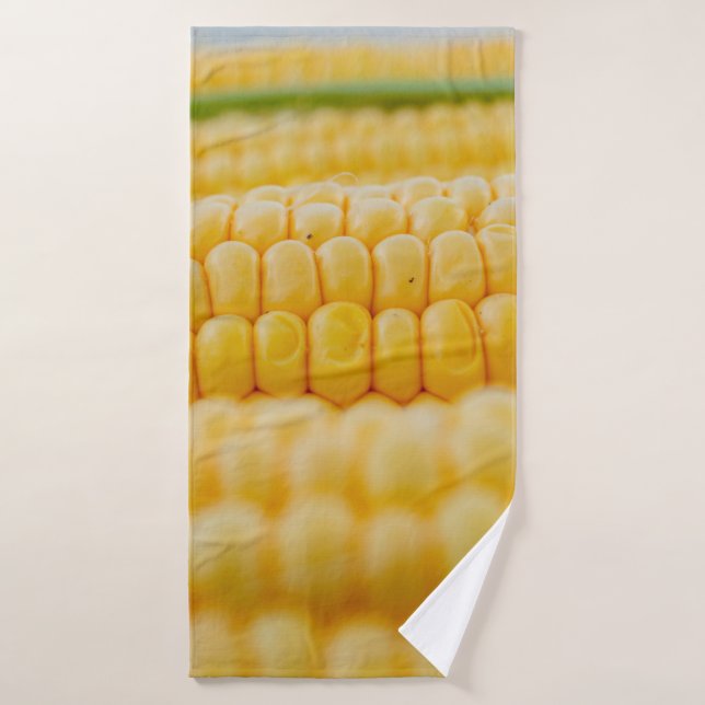 Maïs de maïs sur les grains de maïs de porc (Serviette de bain)