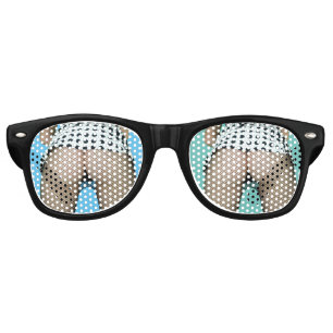 MAIS HOMME (DAMES EN FOND) LUNETTES DE SOLEIL DES