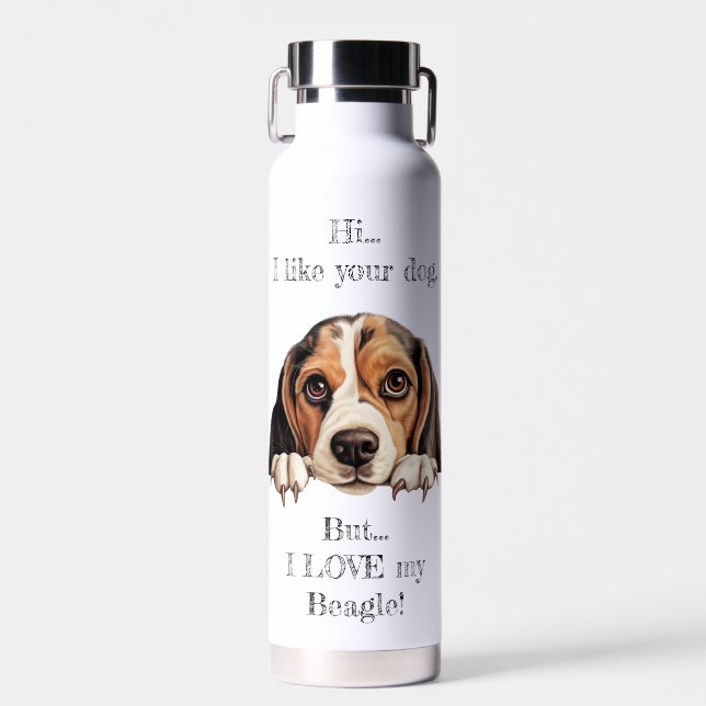 Mais J'AIME mon Beagle ! Bouteille d'Eau (Avant)
