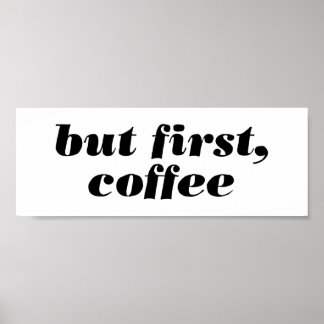 mais tout d'abord, le poster café