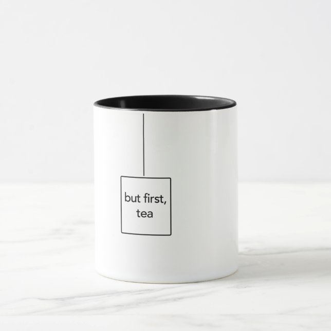 Mais tout d'abord, thé Mug (Centre)