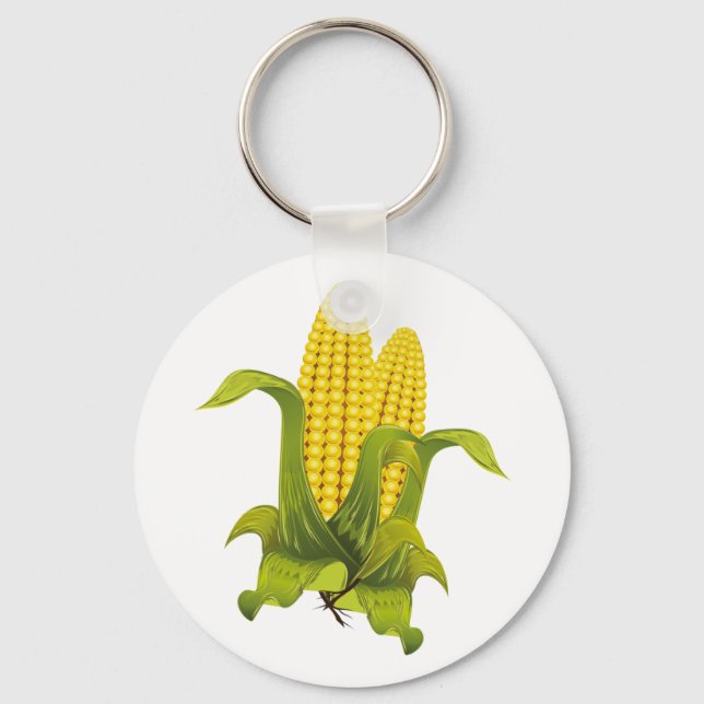 Maiskolben corn cobs keychain (Front)
