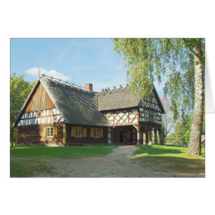Maison ancienne en bois - Carte