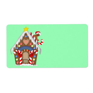 Maison Animée de pain de gingembre