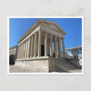 Maison Carrée in Nîmes, France Postcard