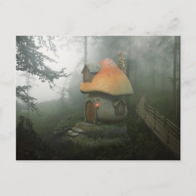 Maison champignon postcard (Front)