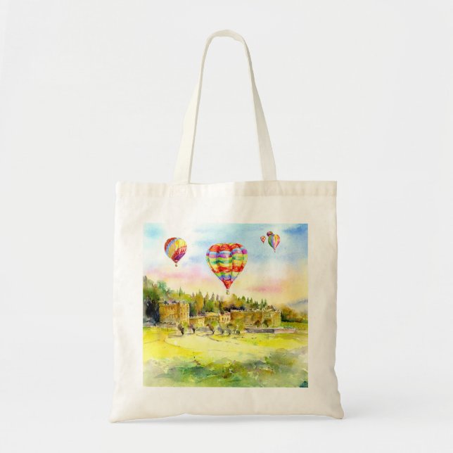 Maison de Chatsworth et sac de ballons (Devant)
