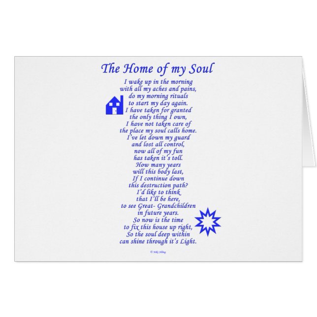 Maison de mon âme (Devant horizontal)