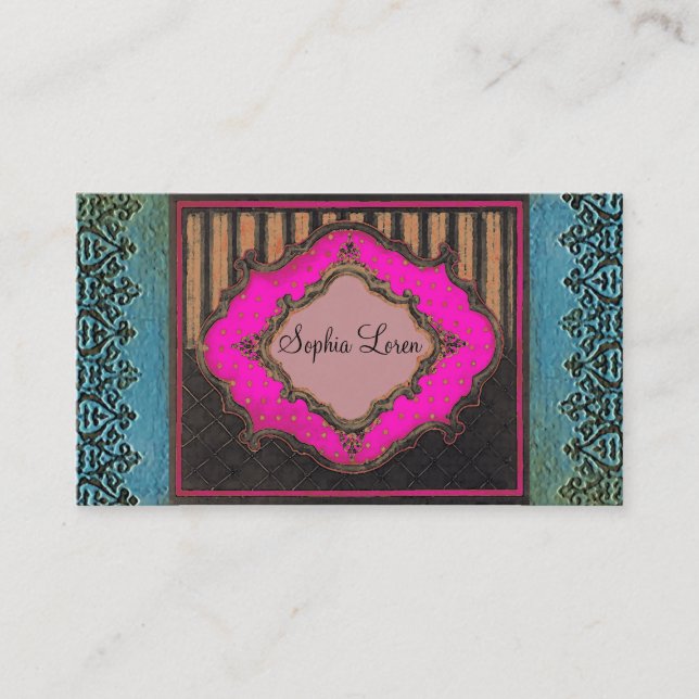 Maison des miroirs ~ Appel du travail Carte de vis (Devant)