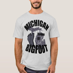 Maison du Michigan de T-shirt Bigfoot