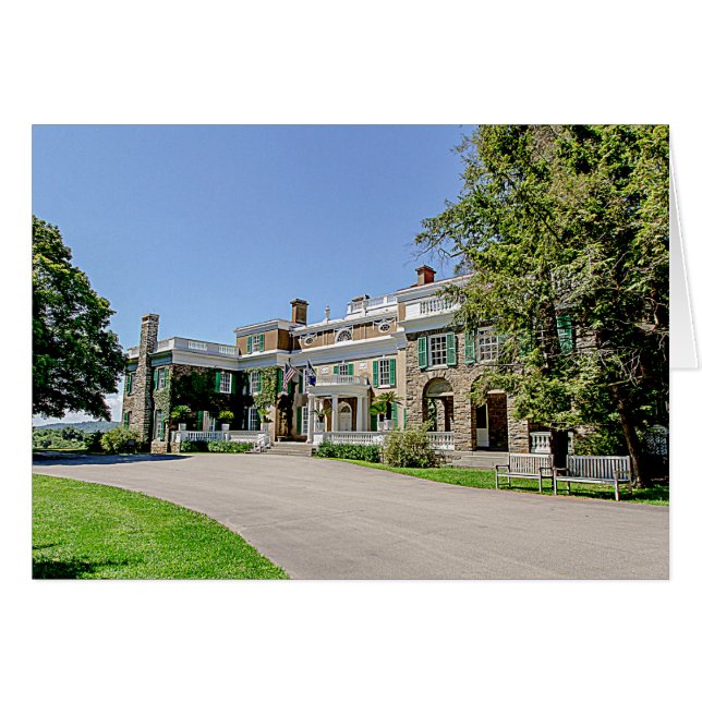 Maison du président Franklin D. Roosevelt (Devant horizontal)