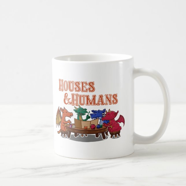 Maison Et Humain, Jeu De Roleplay Mug DnD Mug (Droite)