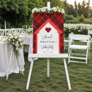 maison gelée & écossaise plaid mariage accueil