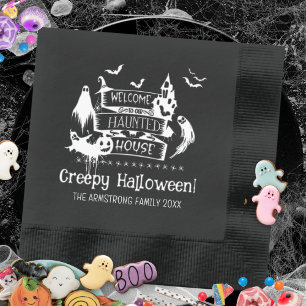 Maison hantée Bienvenue Halloween effrayant
