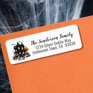 Maison Hantée Halloween Adresse de Retour