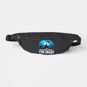 Maison Hantée Halloween Homme Derrière le Masque