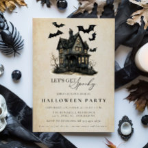 Maison Hantée Invitation annuelle de la fête d'Hal