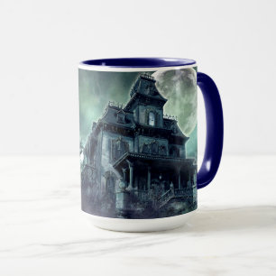Maison hantée Mug d'horreur - Fantôme infesté Mans