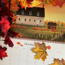 Maison Joyeuse Sweet Home Calendrier illustré