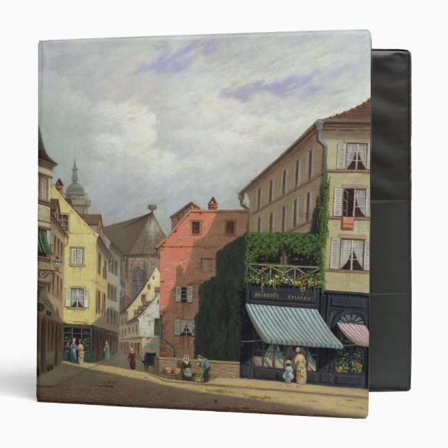 Maison Mathieu, Grand-Rue, Colmar, 1876 Binder (Front/Inside)