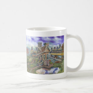 Maison mince - tasse