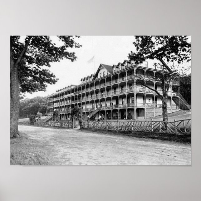 Maison Pocono Poconos Pa. Affiche (Devant)