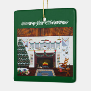 "Maison pour Noël" Ornement