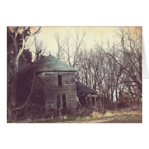 Maison rurale abandonnée