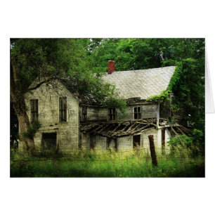 Maison rurale du Missouri abandonnée