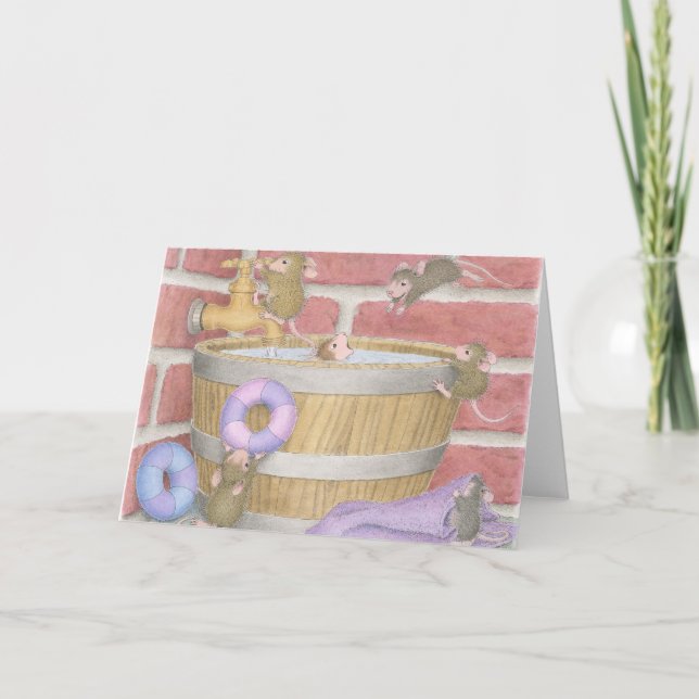 Maison-Souris Designs® - cartes de note (Devant)