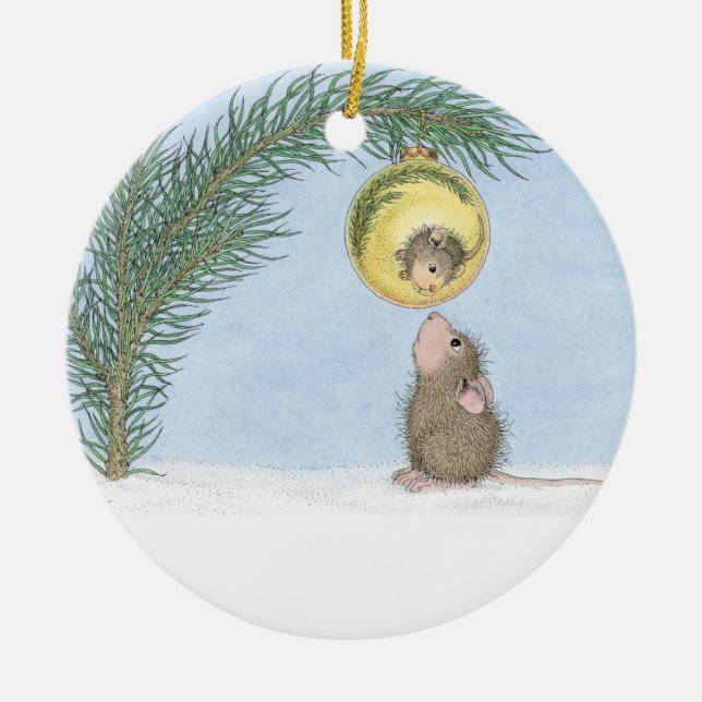 Maison-Souris Designs® - ornement de Noël (Devant)