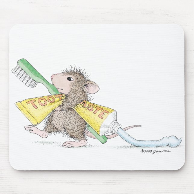 Maison-Souris Designs® - tapis de souris (Devant)