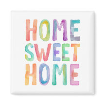MAISON SWEET HOME EAU COULEUR | MAGNET