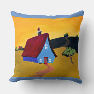 MAISON SWEET HOME JAUNE Oreiller