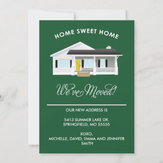 MAISON SWEET HOME | MOUVEMENT DE FAIRE-PART