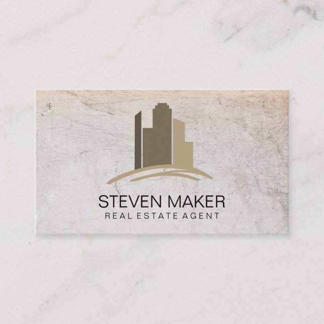 Maisons | Carte de visite de l'agent immobilier (Devant)