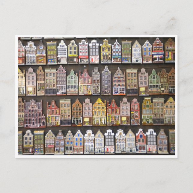 Maisons carte de voeux (Devant)