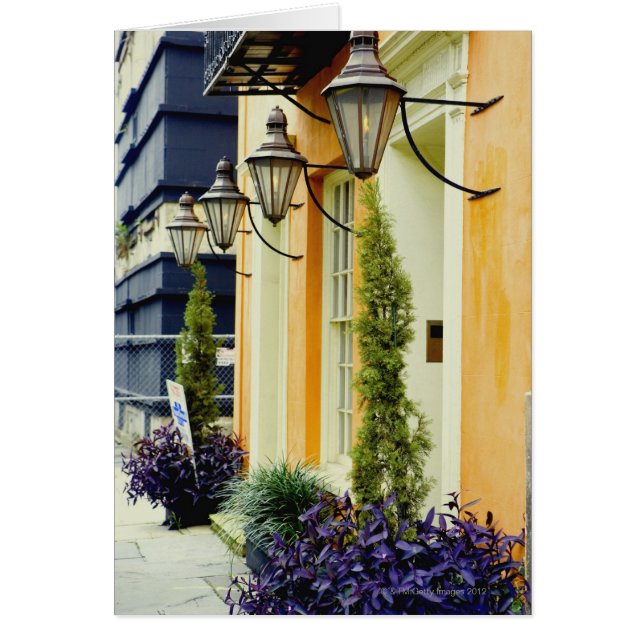 Maisons de rangement dans une ville, Savannah, Géo (Devant)