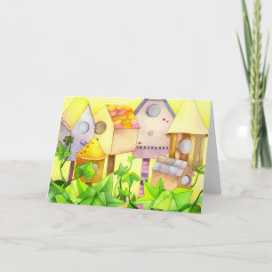 Maisons d'oiseaux Changement d'adresse Cartes de F
