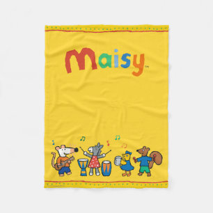 Maisy and Friends Play in the Band Fleece Blanket