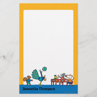 Maisy and Friends Preschool Snack Time Stationery