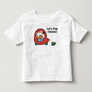 Maisy Drives a Cute Red Car Toddler T-shirt