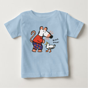 Maisy Feeds Duck Quack Baby T-Shirt
