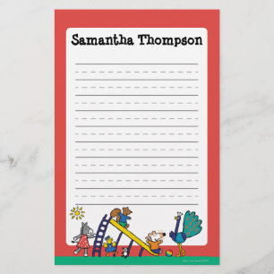 Maisy on the Playground with Friends Stationery