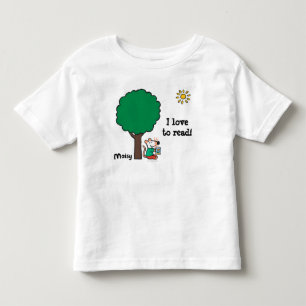 Maisy Reads Her Library Book Outside Toddler T-shirt