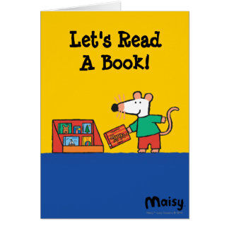 Maisy with Library Books