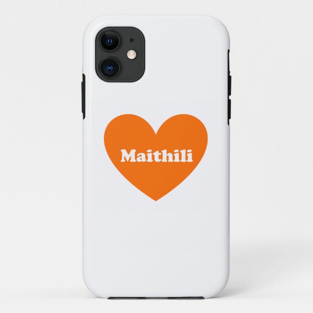 Maithili Case-Mate iPhone Case (Back)