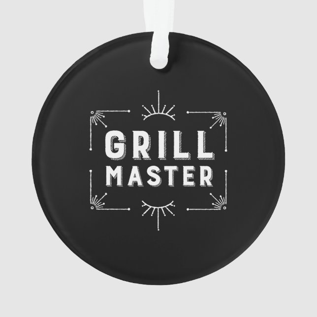 Maître de gril (dos)